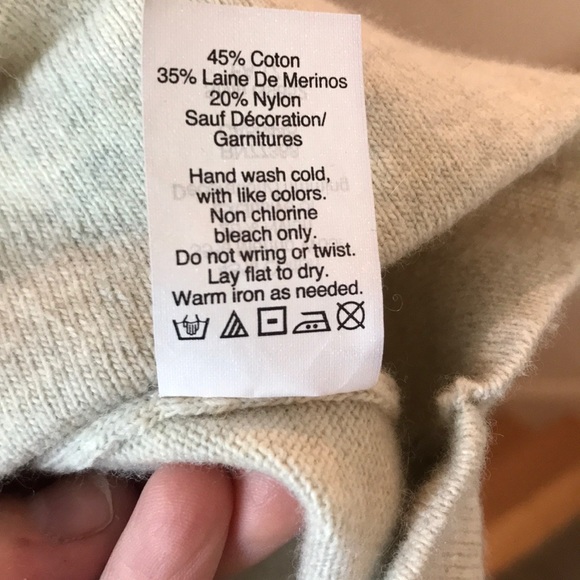 J. Crew polka-dot teddie sweater small - Picture 4 of 6